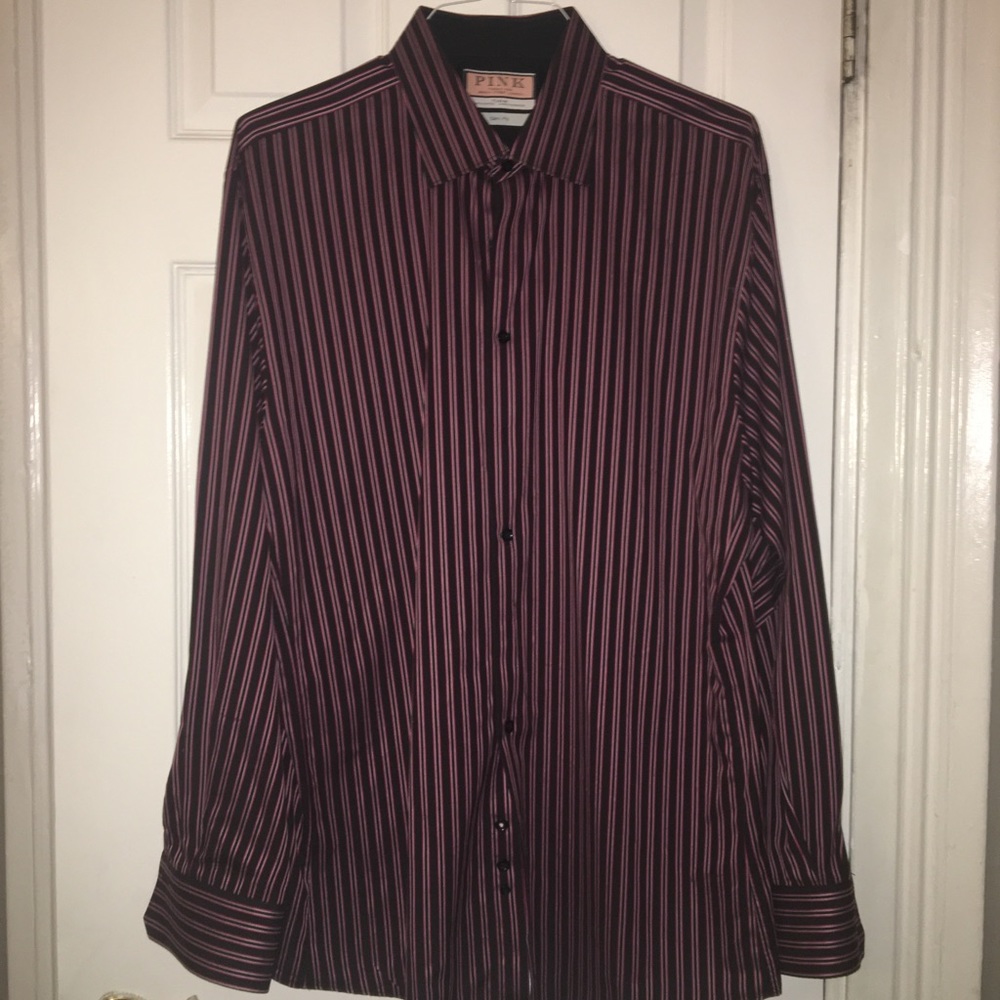 Thomas pink button down